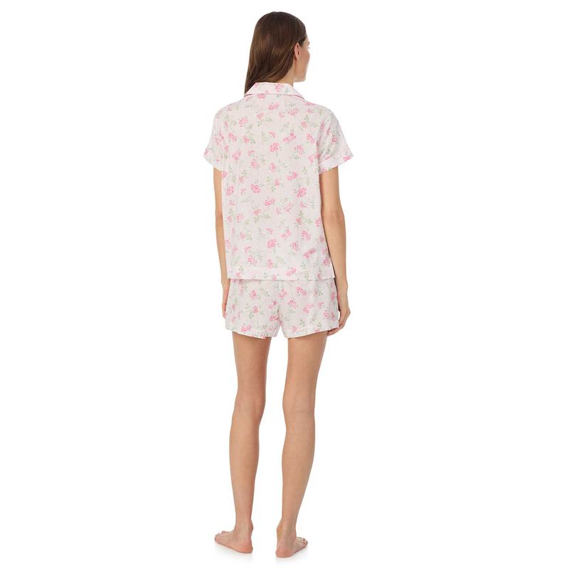 Lauren Ralph Lauren Cotton Lawn S/S Notch Collar Boxer Set image number 4